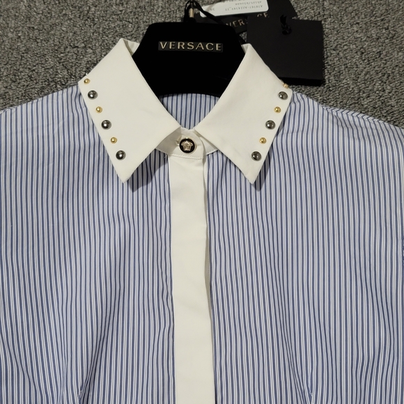 Versace Shirt-Blouse size 38 - Picture 9 of 12